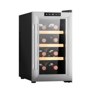 Vinoteca 8 Botellas Cecotec Bolero GrandSommelier 830 CoolWood Clase E