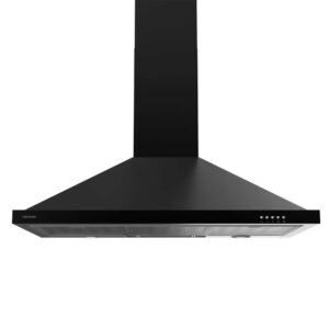 Campana Extractora Piramidal Cecotec Bolero Flux PM 906500 Black Clase A 165W