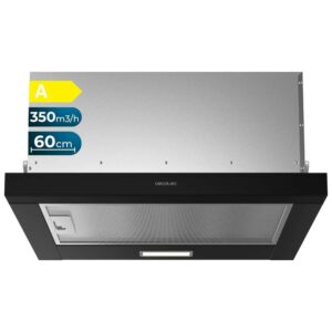 Campana Extratora Telescópica Cecotec Bolero Flux TLM 603500 Black Clase A