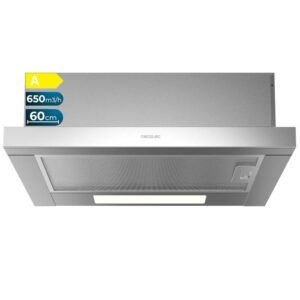 Campana Extratora Telescópica Cecotec Bolero Flux TLM 606500 Inox Clase A 165W