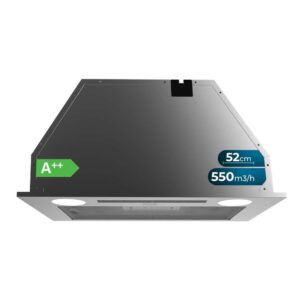 Campana Integral Cecotec Bolero Flux IT 525500 Inox Clase A++ 70W