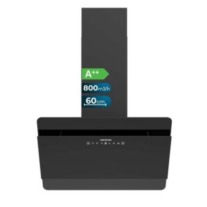Campana Extractora Cecotec Bolero Flux DT 608000 Glass Black A++ 210W