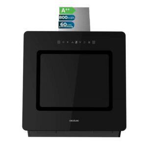 Campana Cecotec Bolero Flux DT 608002 Glass Black Clase A++ 210W