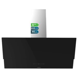 Campana Cecotec Bolero Flux DT 908001 Glass Black Clase A++ 210W