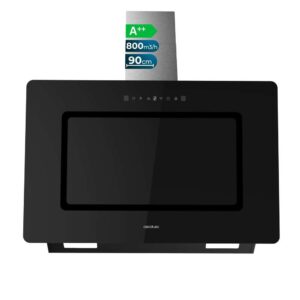 Campana Cecotec Bolero Flux DT 908002 Glass Black Clase A++ 210W
