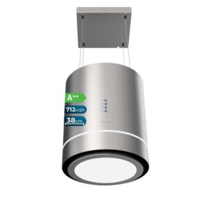 Campana Colgante Cecotec Bolero Flux CRE 448000 Inox Clase A++ 210W