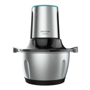 Picadora Cecotec ChopBeat 1500 TitanBlack Steel 1,5L 600W