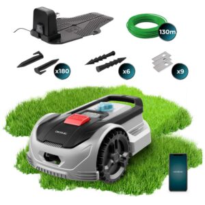 Robot Cortacésped Automático Cecotec Hasta 500 m2 Conga GrassHopper 500 Connected