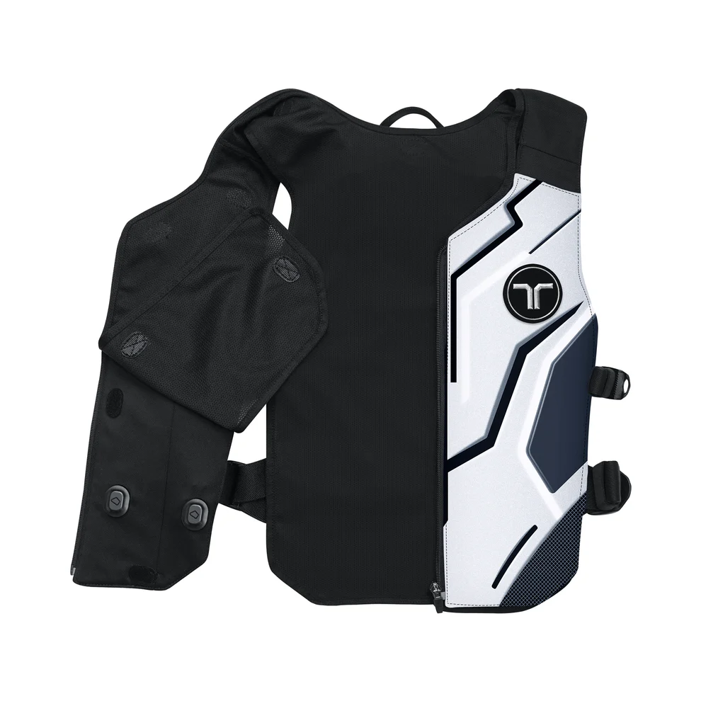 Chaleco háptico bHaptics TactSuit Air 16 puntos Bluetooth LE Audio a háptico (Multiplataforma VR) Blanco - Imagen 4