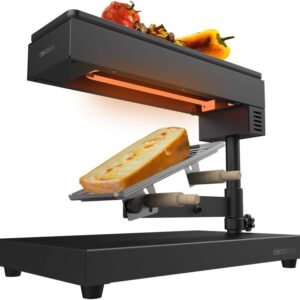 Raclette Para Queso Cecotec Chesse&Grill 6000 Black 600W