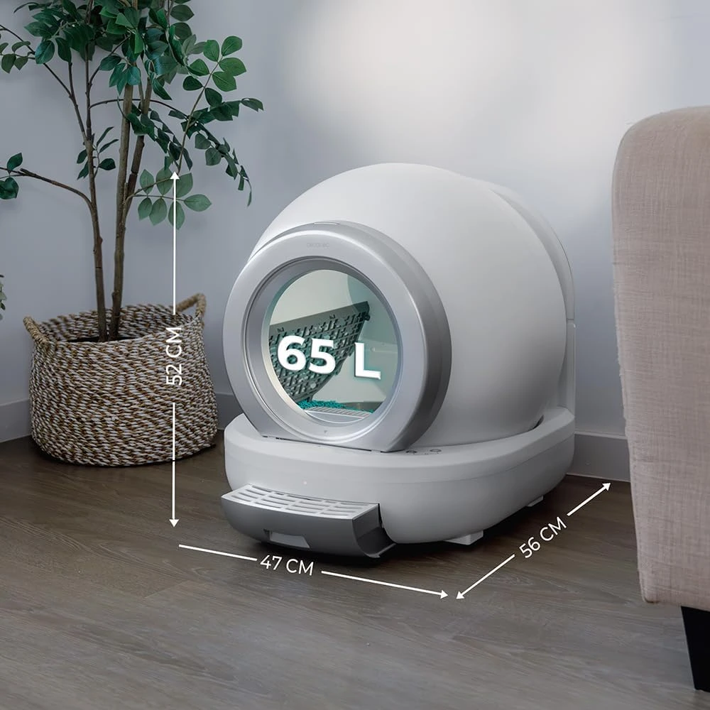 Arenero para Gatos Autolimpiable Cecotec Pumba 7000 CleanKitty Compact Connected - Imagen 2
