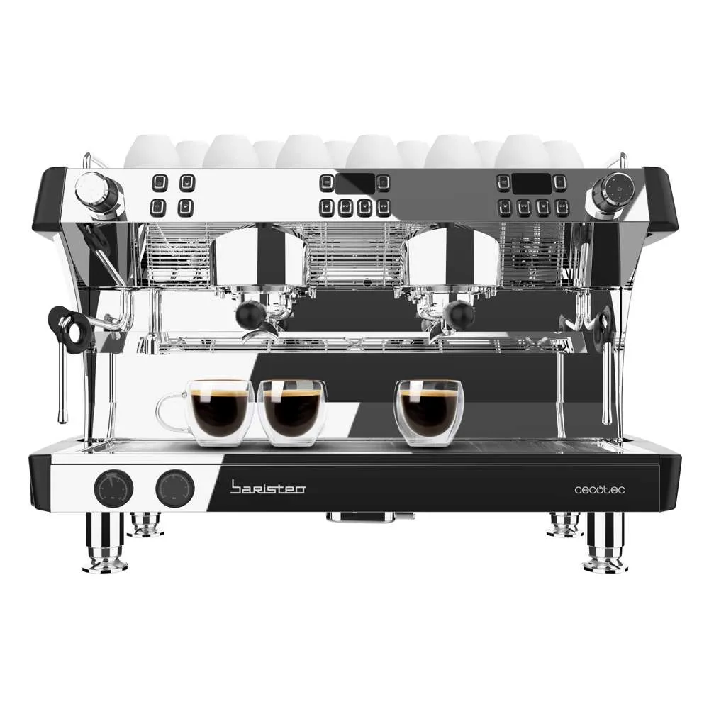 Cafetera Espresso Barista 9 Bares Cecotec Baristeo Mattina 2x