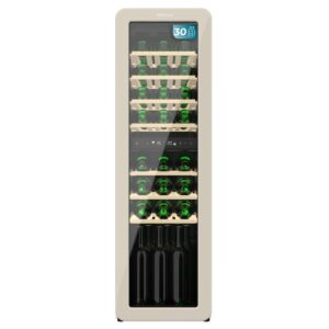 Vinoteca 30 Botellas Cecotec Bolero GrandSommelier Origin Duo Hit Beige Clase G