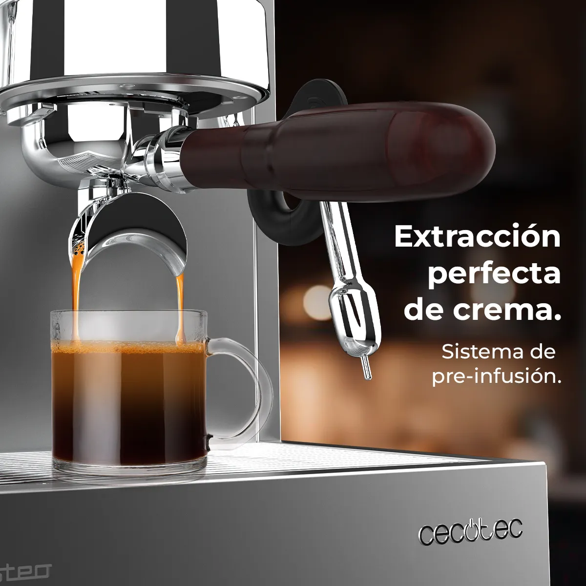 Cafetera Espresso Barista Cecotec Baristeo Classic - Imagen 3