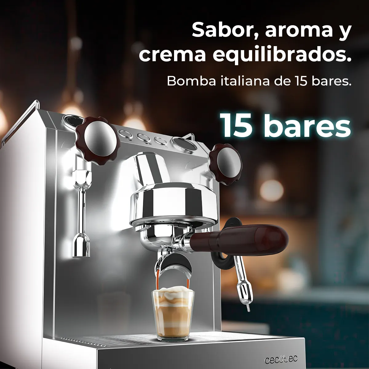 Cafetera Espresso Barista Cecotec Baristeo Classic - Imagen 2