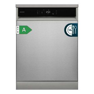 Lavavajillas de Libre Instalación Cecotec Bolero Aguazero 6800 Inox Clase A 14 cubiertos