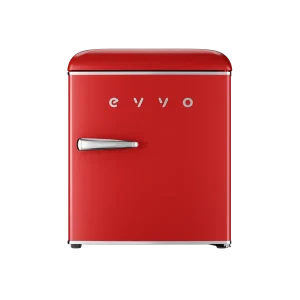 Frigorífico Mini Evvo F20 Retro Rojo 45L