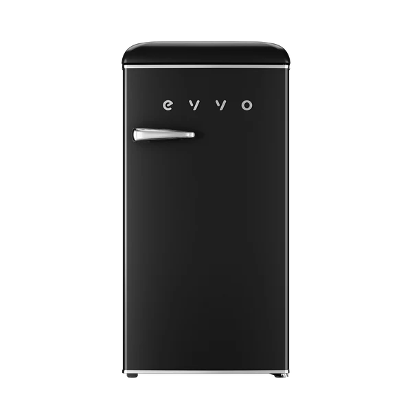 Frigorífico Mini Evvo F26 Retro Black 95L
