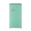 Frigorífico Mini Evvo F26 Retro Verde Pastel 95L