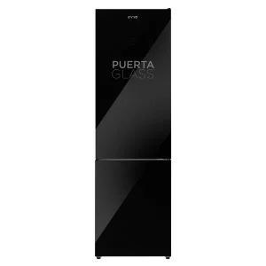 Frigorífico Combi Evvo F60 Glass Black 356L Clase D