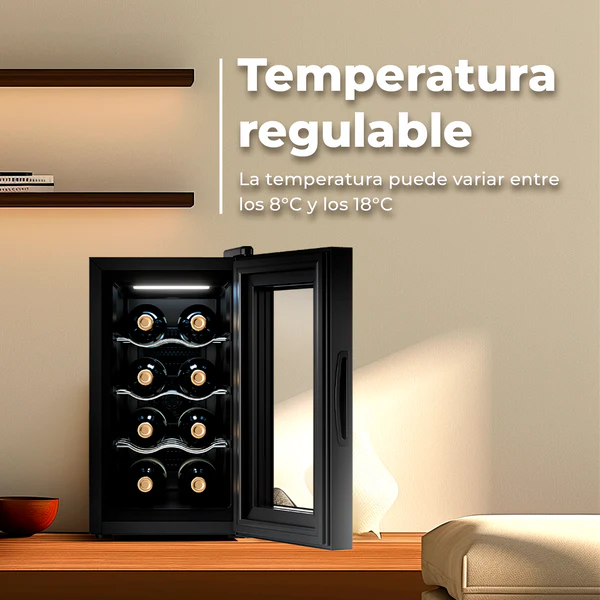 Vinoteca Evvo VT8 Capacidad para 8 Botellas - Imagen 3