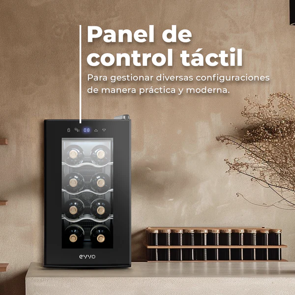 Vinoteca Evvo VT8 Capacidad para 8 Botellas - Imagen 2