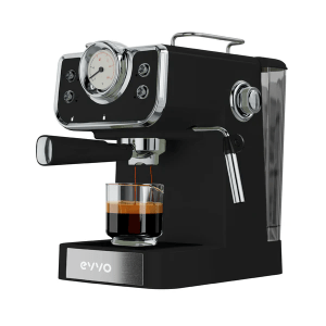 Cafetera Espresso EVVO Intensa Retro Black