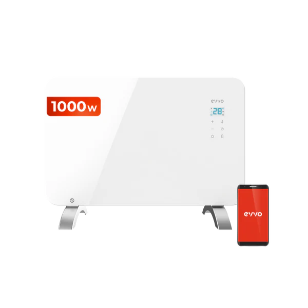 Radiador Convector Evvo C Cristal 1000W