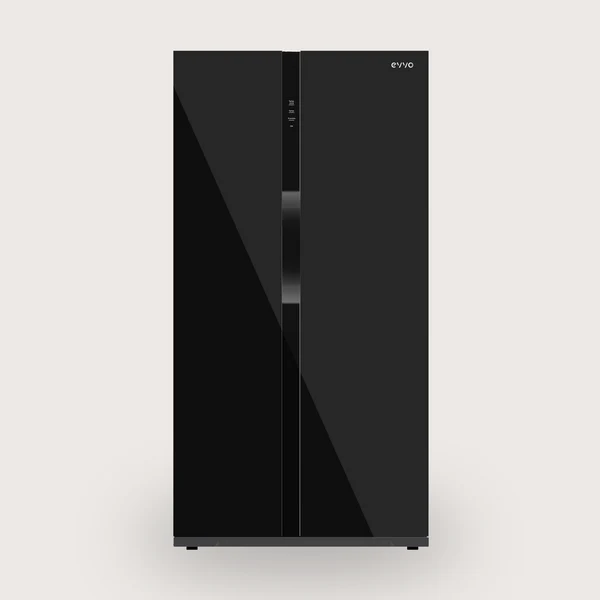 Frigorífico Americano EVVO F90B Glass