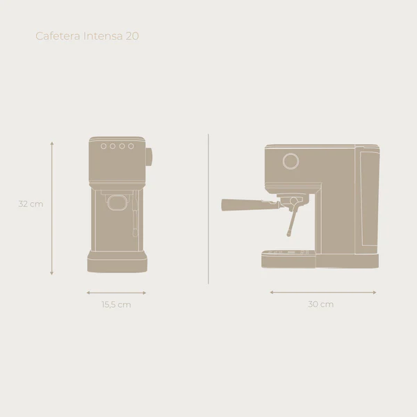 Cafetera Espresso EVVO Intensa 20 sin Manómetro - Imagen 4