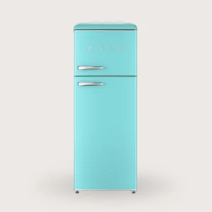 Frigorífico 2 puertas Evvo F45 Retro 215L Azul