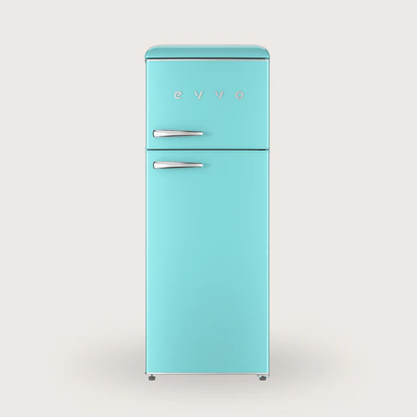 Frigorífico 2 puertas Evvo F45 Retro 215L Azul