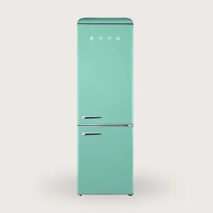 Frigorífico Combi Evvo F55 Retro 300L Verde