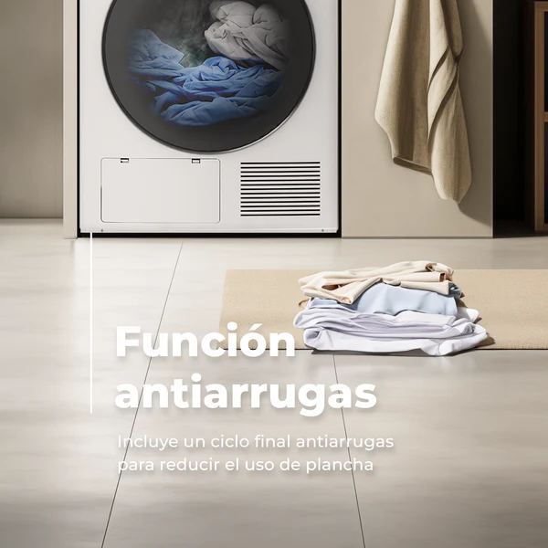 Secadora Evvo Nature S8 Bomba Calor 8Kg - Imagen 3