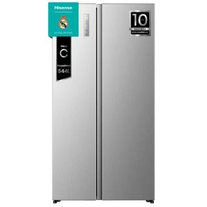 Frigorífico Americano Hisense RS3P558NEIC 178.6cm 544L Clase C Inox