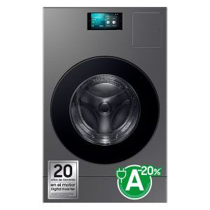 Lavadora Samsung WD18DB8995BZT2 18Kg Clase A Grafito