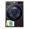 Lavadora LG F0P3CYV2E 20KG Clase B Inox Negro