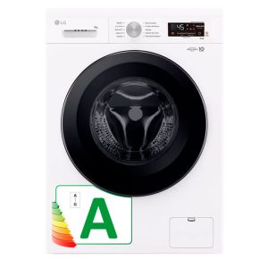 Lavadora Carga Frontal LG F4X1009NWK 9Kg Clase A Blanco