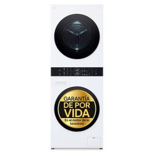 Torre lavado LG WashTower WT1210WWF 12kg Clase A Blanco