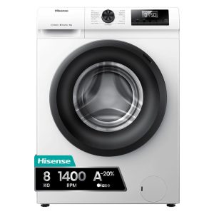 Lavadora Hisense WF1Q8041BW 8Kg Clase A-20% Blanco