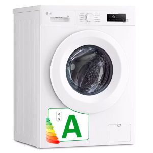 Lavadora LG F4X1008NWH 8Kg Clase A Blanco