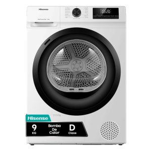 Secadora Hisense DHQE900UWDC 9Kg Clase D Blanco