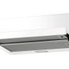 Campana Extraplana Telescópica Mepamsa Slimline 60 Blanco Clase C 60cm