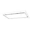 Campana Techo Cata Isla Sirin 1000 GLASS WH Clase A Blanco 100cm