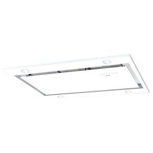 Campana Techo Cata Isla Sirin 1000 GLASS WH Clase A Blanco 100cm
