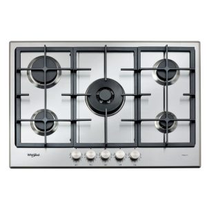 Placa de Gas Whirlpool GMAL7522/IXL 5 Zonas 73cm Inox 11.3kW
