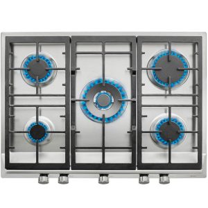 Placa de Gas Acero Teka EX70.15GAIALDRCI NAT 5 Zonas 68cm Inox 11.3kW