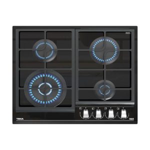 Placa de Gas Teka GZC64320XBN 4 Zonas 60cm Negro 9.55kW