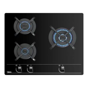 Placa de Gas Teka GBC63010KBN 3 Zonas 60cm Negro 6.25kW