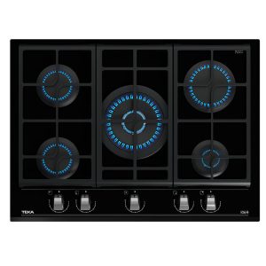 Placa de Gas Teka GZC75330XBA BUT(NAT) 5 Zonas 70cm Negro 11.3kW
